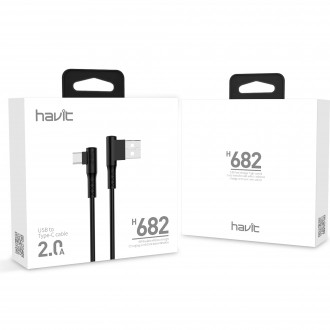 Кабель HAVIT HV-H682 Type-C 1м