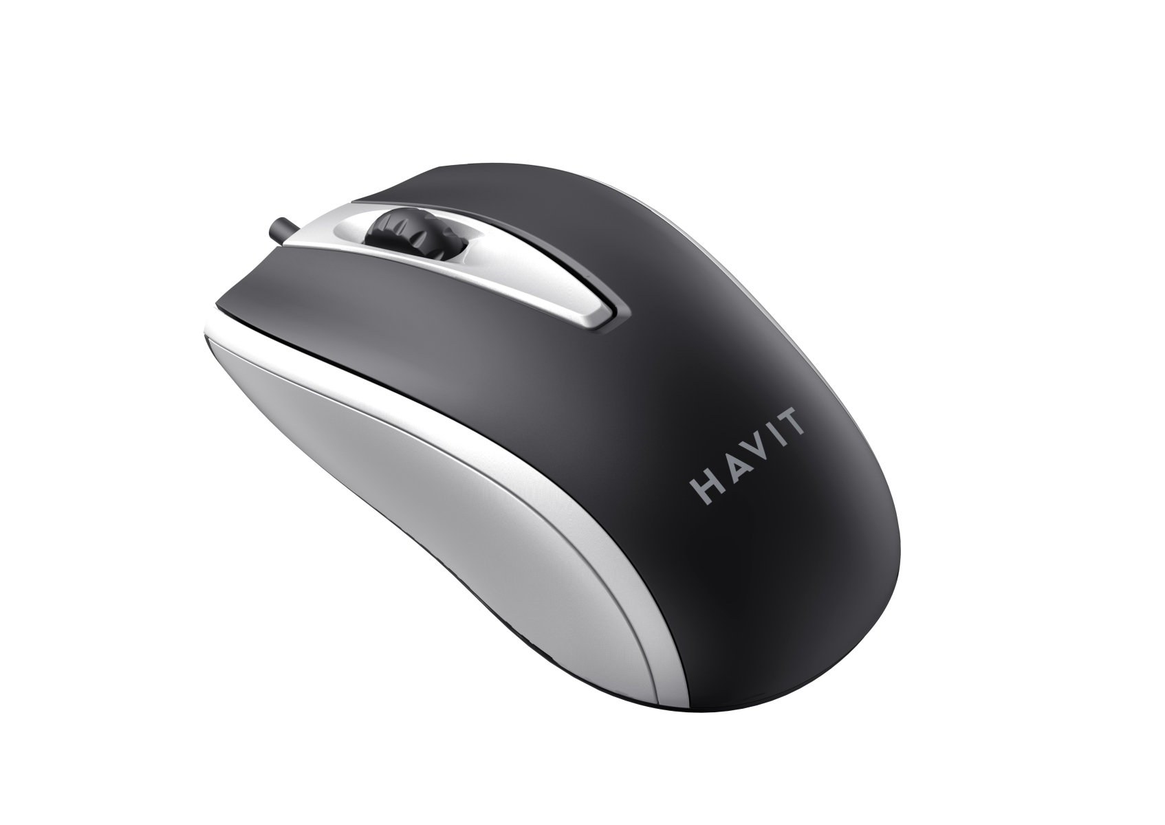 Дротова миша HAVIT HV-MS871 USB Gray (1200 DPI, 3 кл)