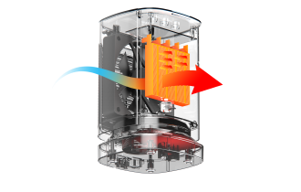 Тепловентилятор HAVIT HV-HT1220 950W White