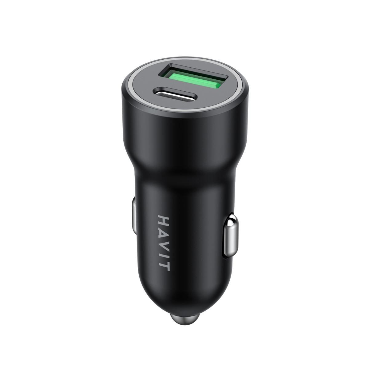 Автомобільний зарядний пристрій HAVIT HV-CC613 20W USB+USB-C