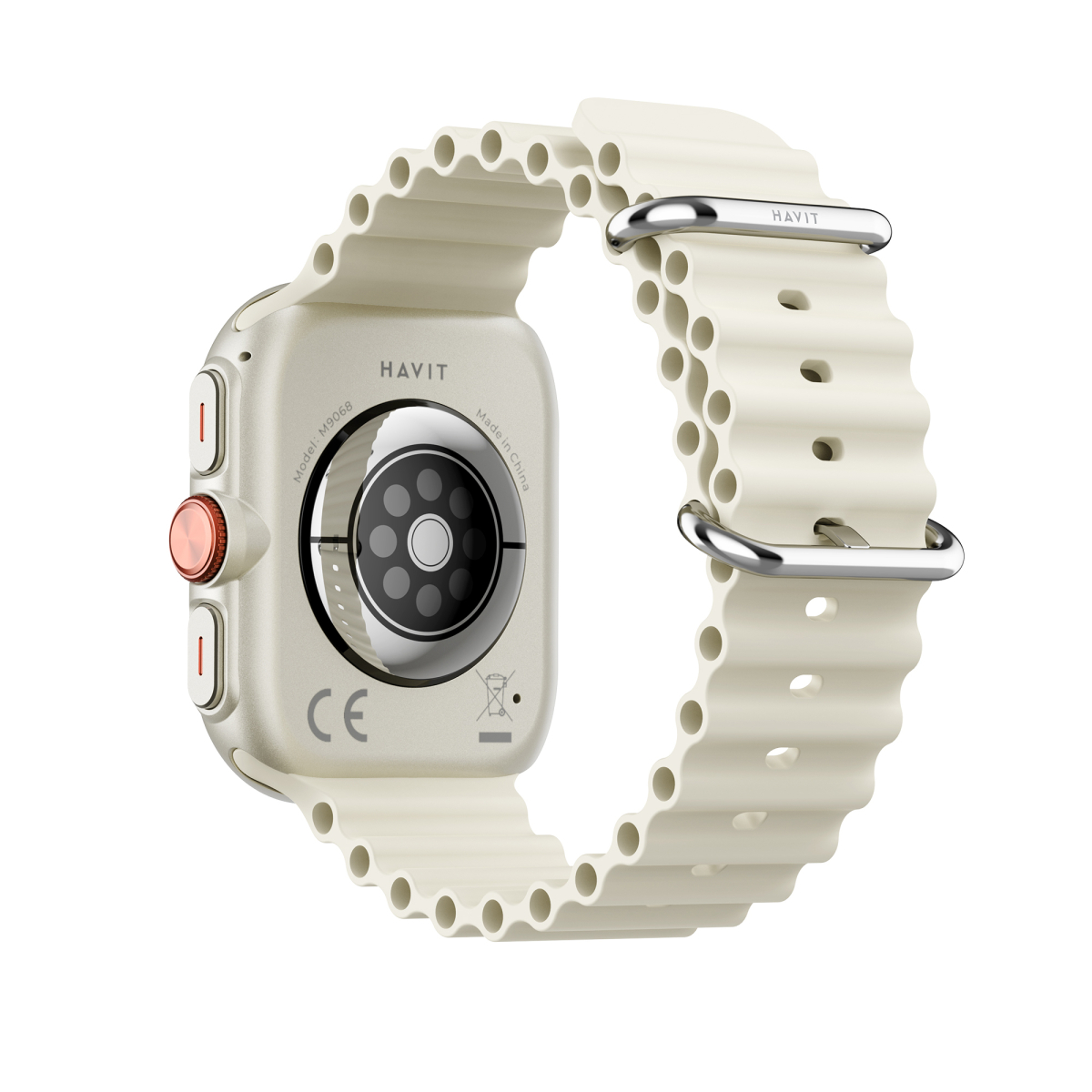 Cмарт годинник HAVIT M9068 IP68 Bluetooth Call Titanium