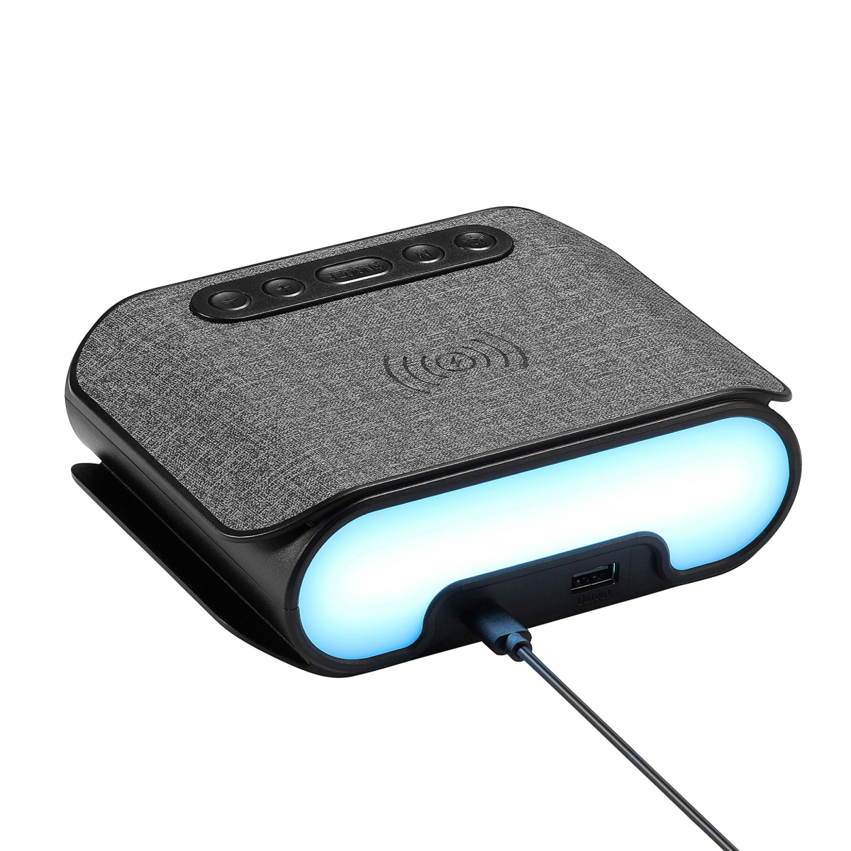 Бездротова зарядка з годинником HAVIT W3040 15W Black