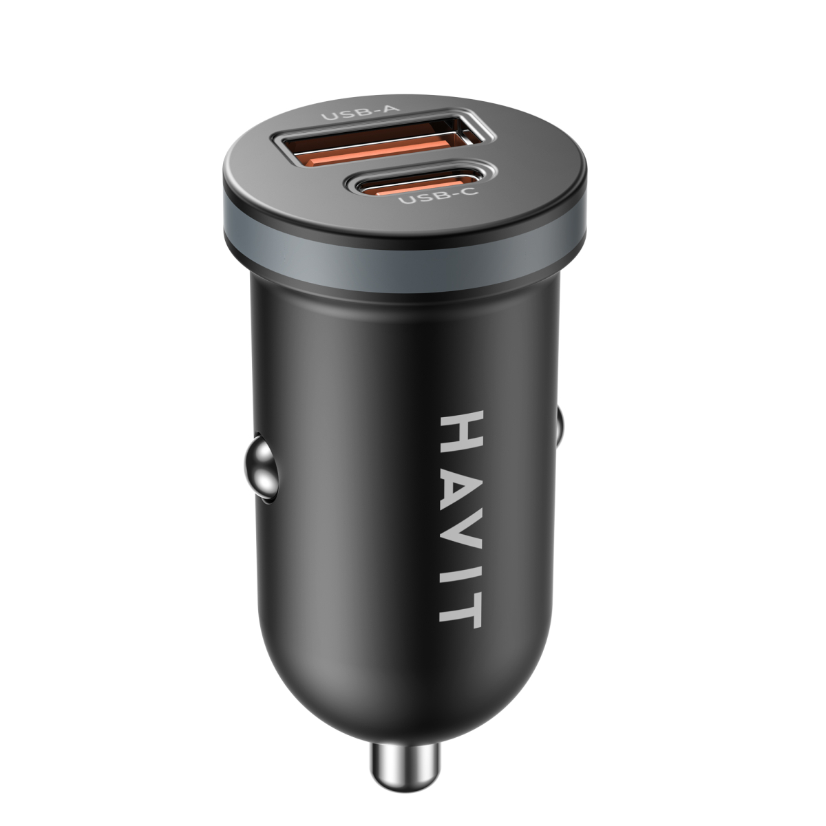 Автомобільний зарядний пристрій HAVIT CC2043 30W USB-A+USB-C