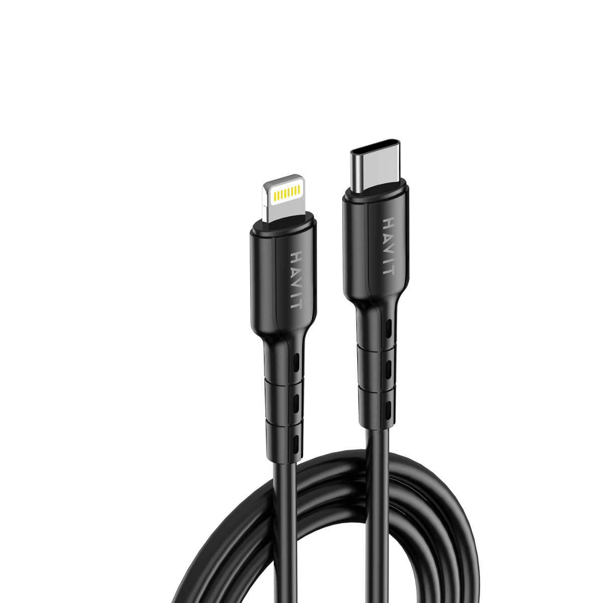 Кабель USB-C - Lightning HAVIT HV-CB6239 PD30W 1м