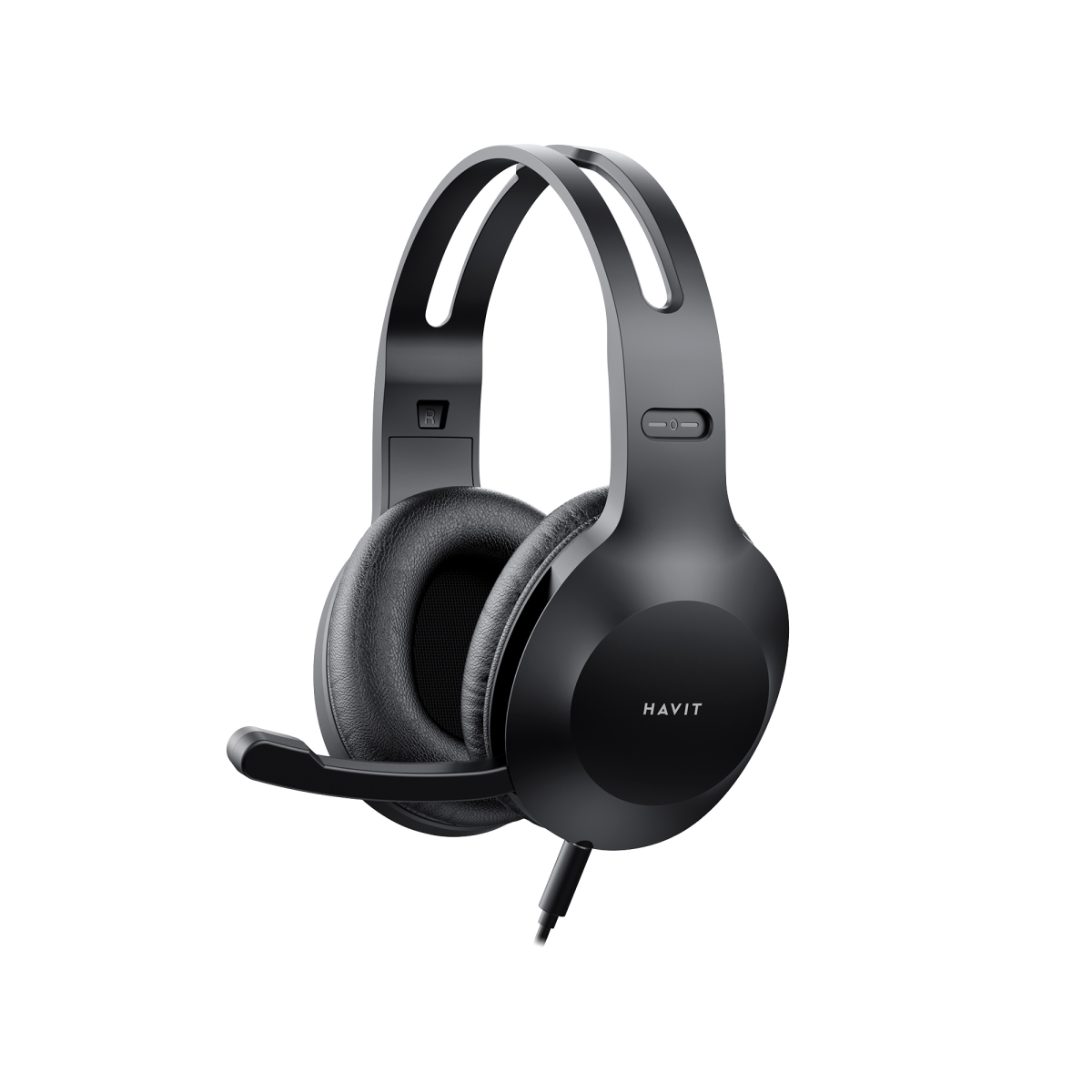 Навушники дротові накладні HAVIT HV-H220d з мікрофоном