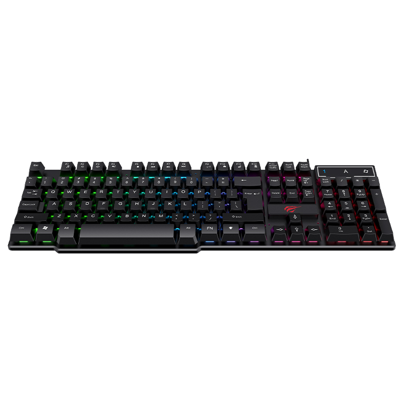 Мембранна ігрова клавіатура дротова HAVIT HV-KB504L