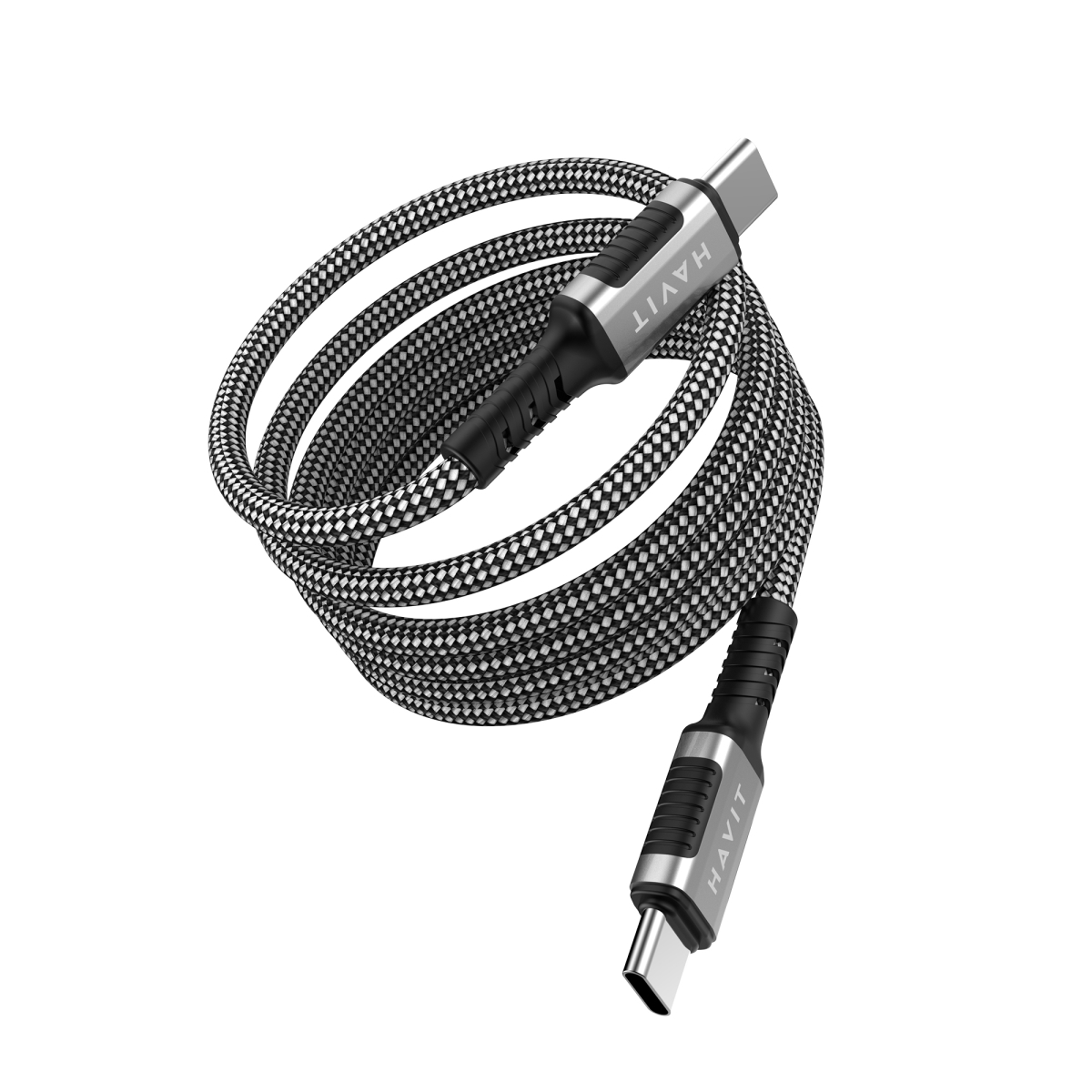 Кабель USB-C - USB-C HAVIT CB6297 PD60W 3A 1м ( магнітний)