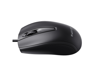 Дротова миша HAVIT HV-MS871 USB Black (1200 DPI, 3 кл)