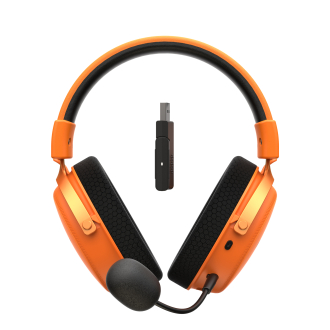 Бездротові ігрові навушники HAVIT H2015 Pro Black+Orange