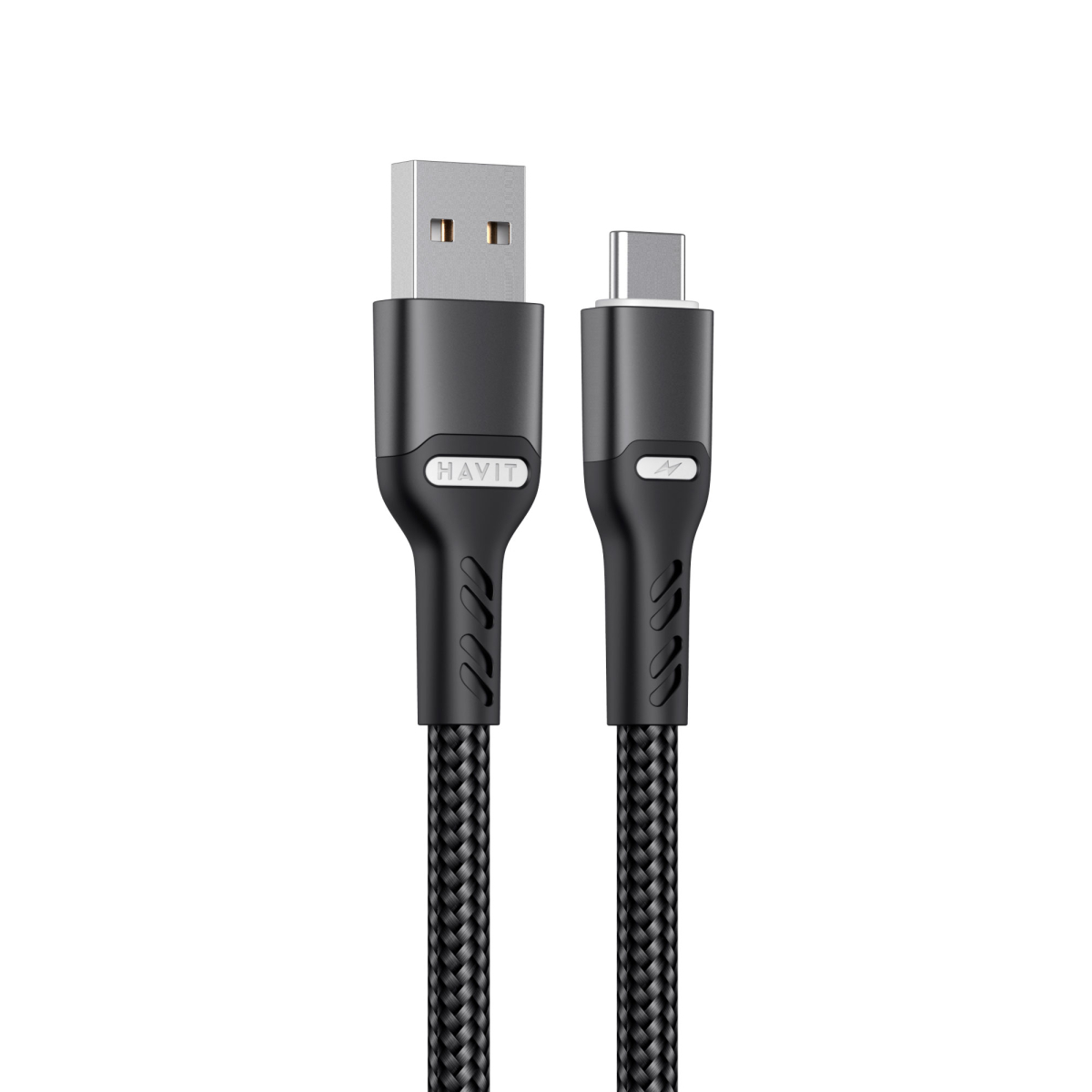 Кабель USB - USB-C HAVIT HV-CB6217 3A 1м Black
