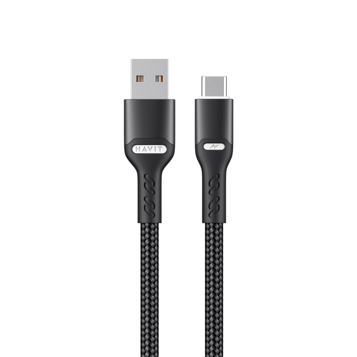 Кабель USB - USB-C HAVIT HV-CB6217 3A 1м Black