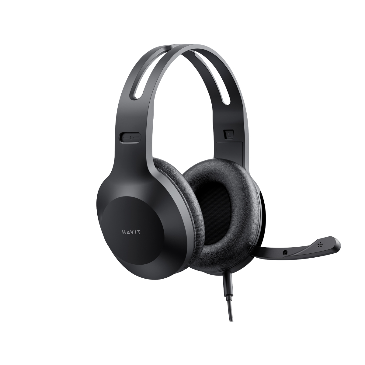Навушники дротові накладні HAVIT HV-H220d з мікрофоном