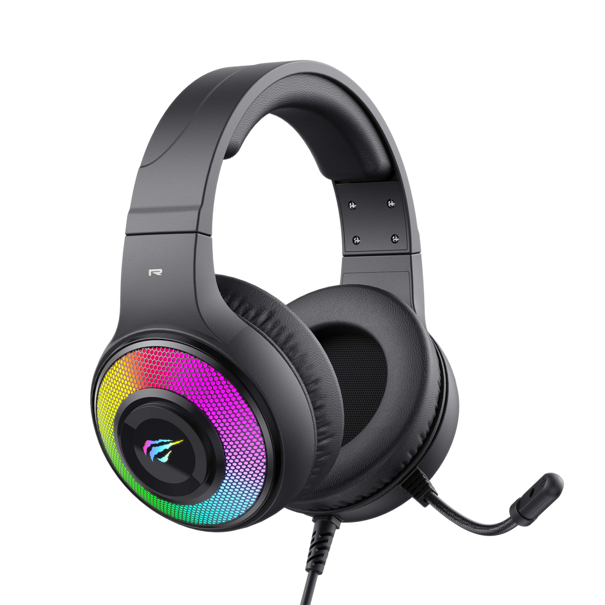 Ігрові навушники з мікрофоном HAVIT HV-H2042d RGB Black
