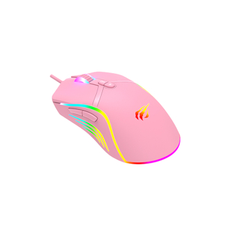 Ігрова миша дротова HAVIT HV-MS1026 USB Pink