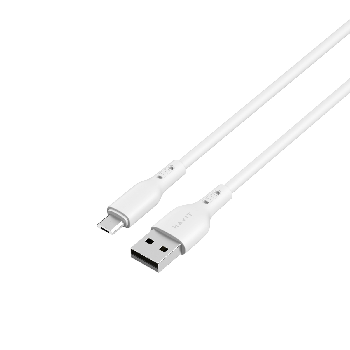 Кабель USB - Micro USB HAVIT CB6359 PRO 3A 1м White