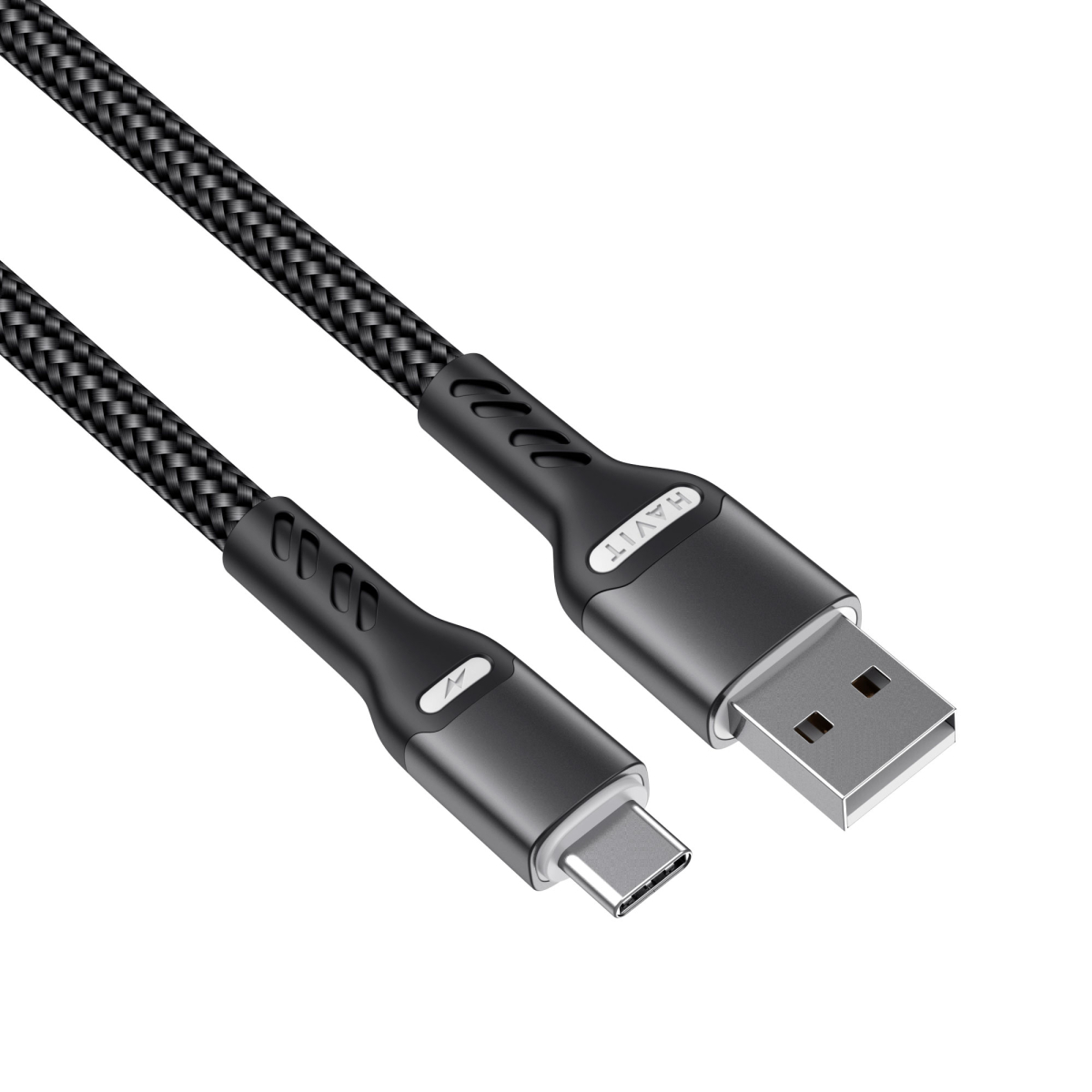 Кабель USB - USB-C HAVIT HV-CB6217 3A 1м Black