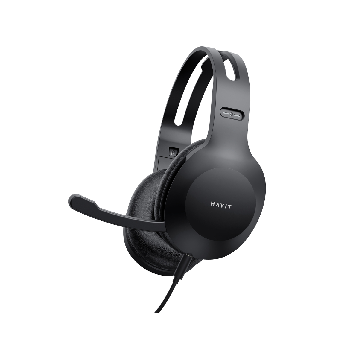 Навушники дротові накладні HAVIT HV-H220d з мікрофоном