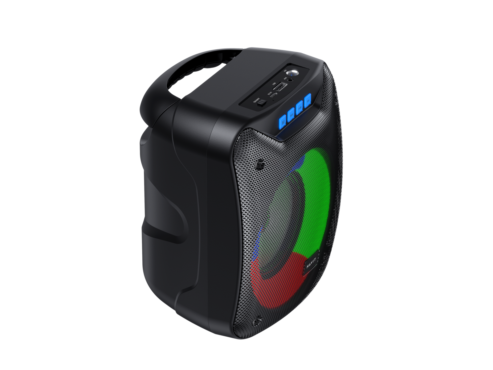 Портативна колонка HAVIT HV-SQ121BT 7W RGB Black