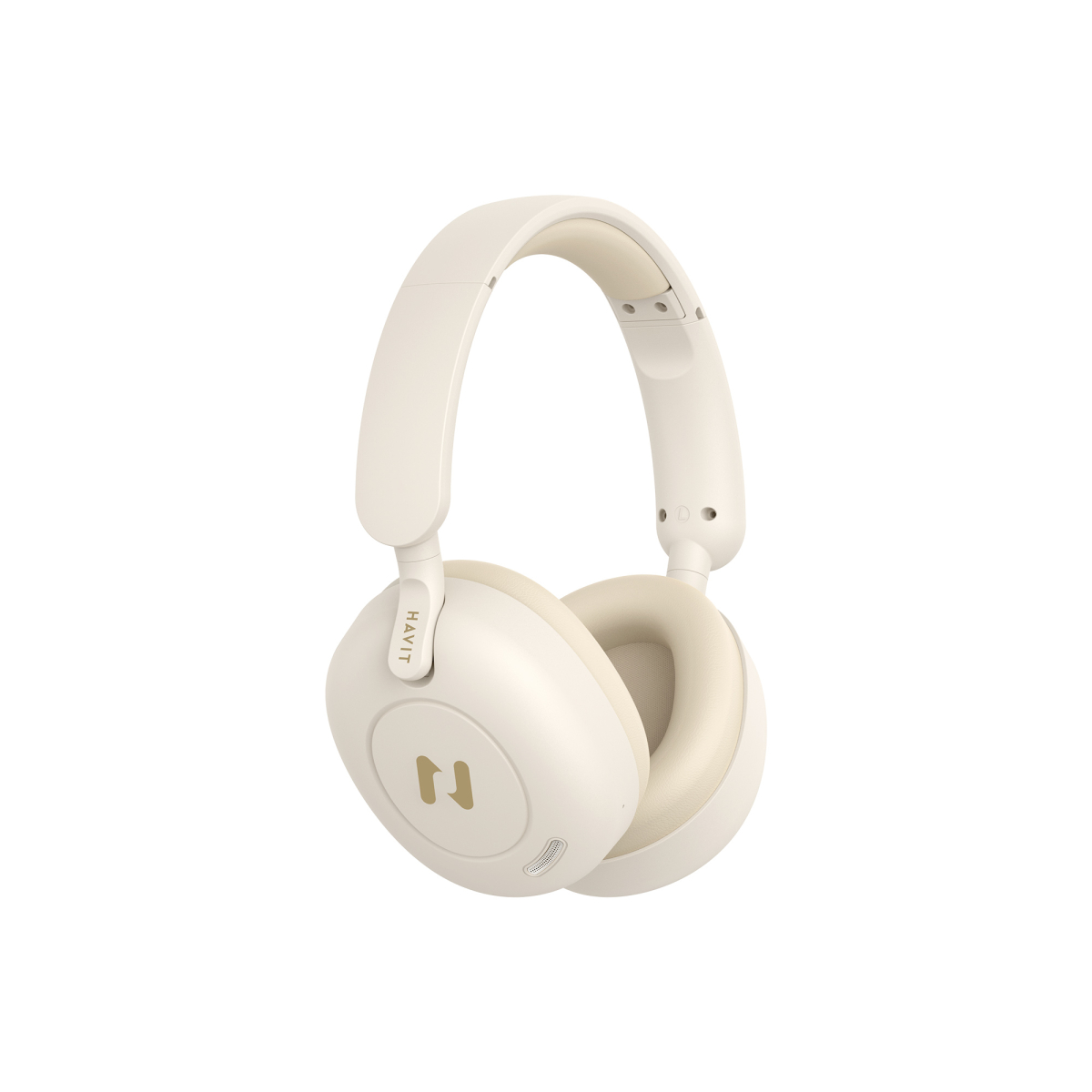 Навушники накладні бездротові HAVIT HV-H655BT PRO ANC Beige