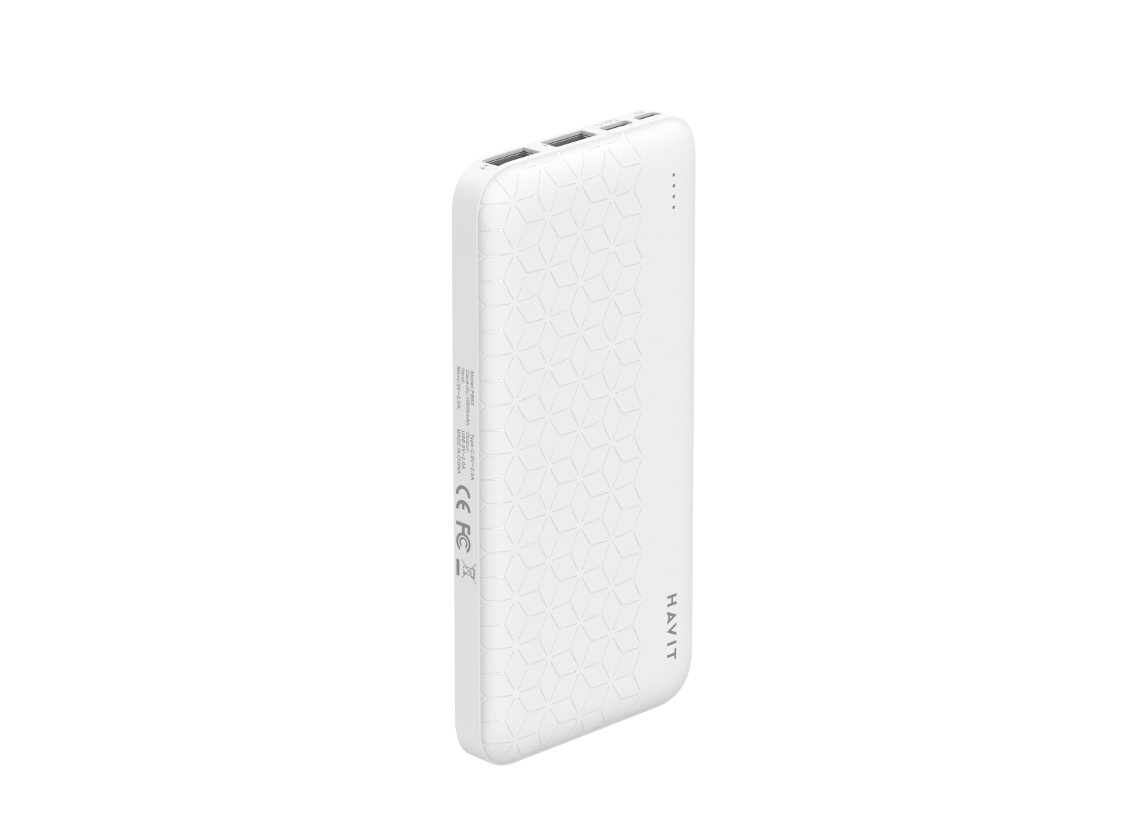 Повербанк HAVIT HV-PB63 White 10000mAh
