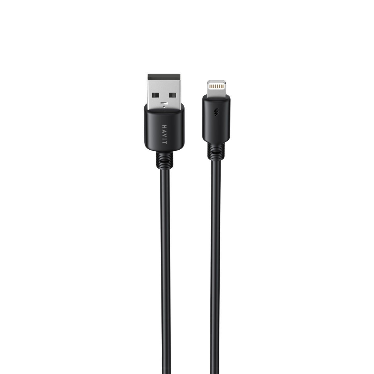 Кабель USB - Lightning HAVIT CB301C 2.4A 1м Black