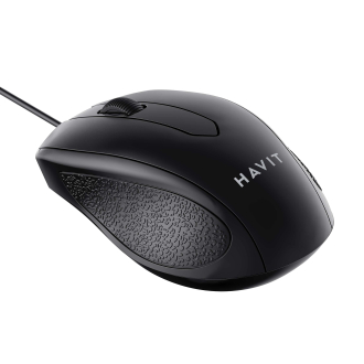 Дротова миша HAVIT MS80 USB Black